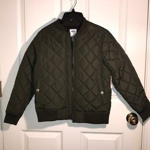 Old Navy KIDS quilted bomber Jacket